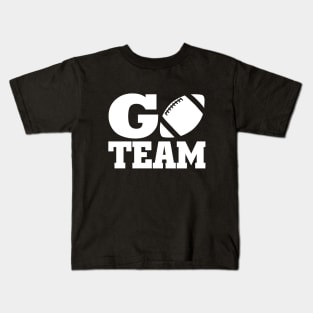 Go Team Football Kids T-Shirt